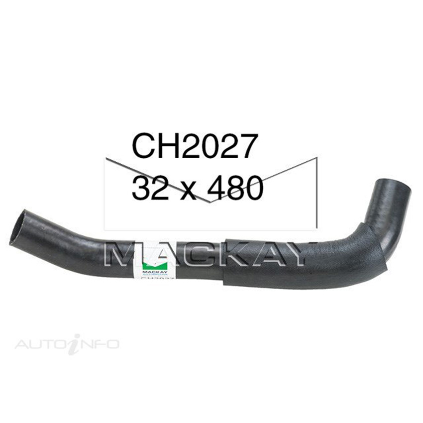 Mackay Radiator Lower Hose For Toyota Hiace RZH103R 2.4L Petrol Man & Auto