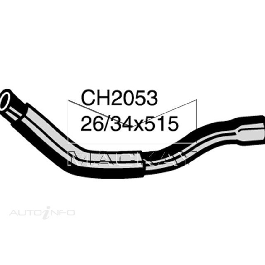 Mackay CH2053 Radiator Upper Hose For Proton Persona . 1.5L I4 Ptl Manual/Auto
