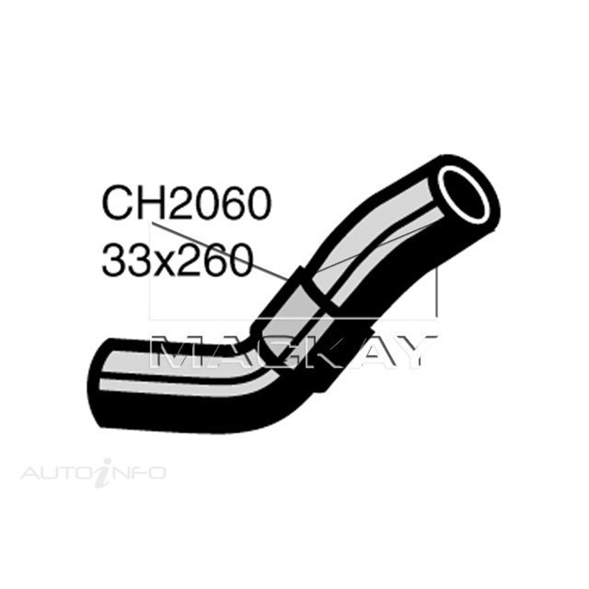 Mackay CH2060 Radiator Upper Hose For Nissan Navara D21 3.0L V6 Ptl Man&Auto