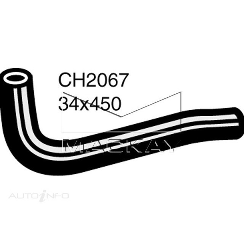 Mackay Radiator Top Hose For Nissan Navara D21 2.0L Petrol Manual & Auto CH2067