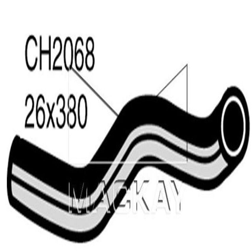 Mackay Radiator Upper Hose For Suzuki Baleno SY416 GC31S GC31W 1.6L G16B