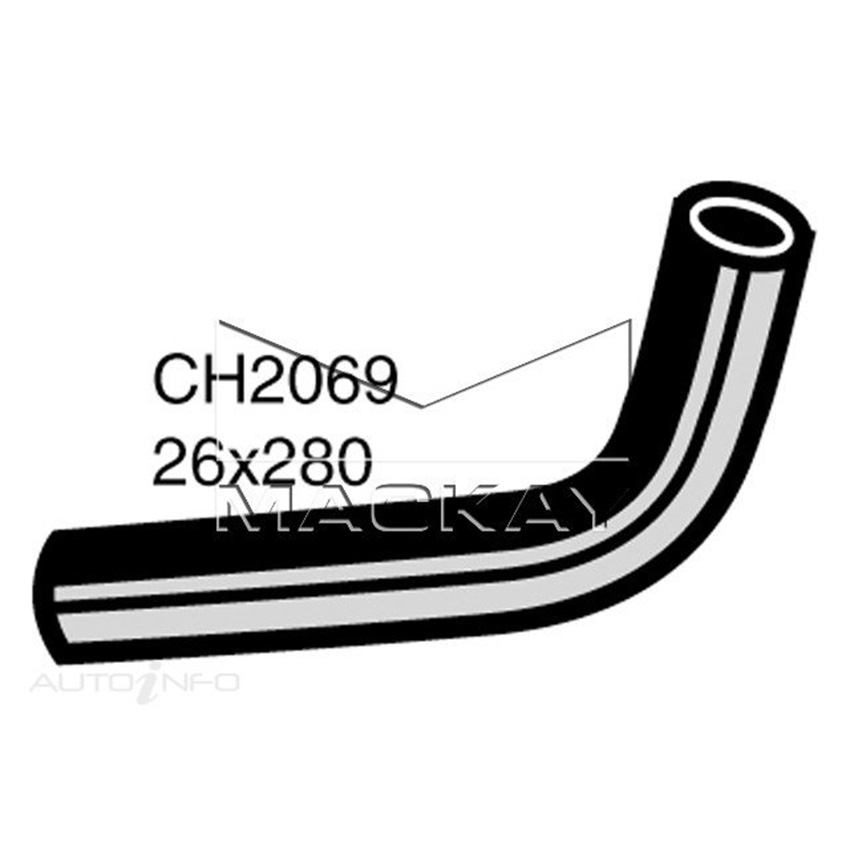 Mackay CH2069 Radiator Lower Hose For Suzuki Baleno SY416 1.6L I4 Ptl Man&Auto