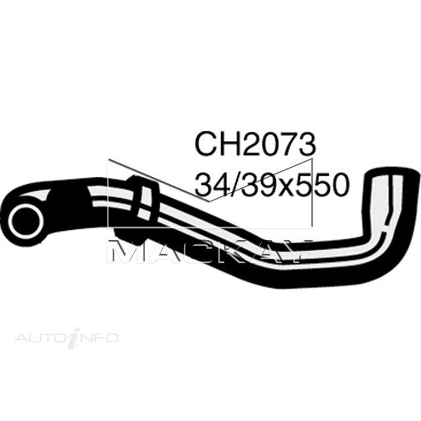 Mackay CH2073 Radiator Lower Hose For Nissan Navara D21 2.7L I4 Diesel Man&Auto