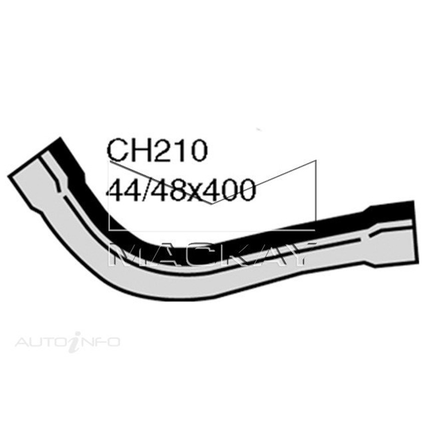 Mackay CH210 Radiator Lower Hose For Ford PREFECT . - 1.2L I4 Ptl - Man&Auto