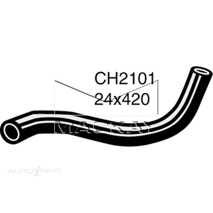 Mackay CH2101 Radiator Lower Hose For Daihatsu Charade . 1.0L I3 Ptl Manual/Auto