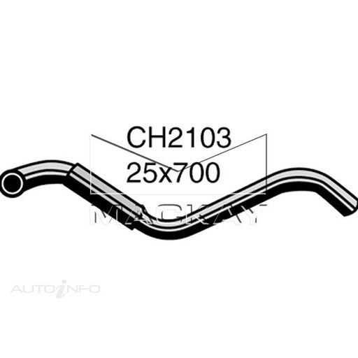Mackay Radiator Lower Hose For Honda Integra AV, DA DA3 1.6L ZC, D16A3