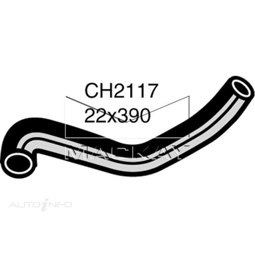 Mackay Radiator Bottom Hose For Daihatsu Charade . 1.0L I3 Petrol Manual 