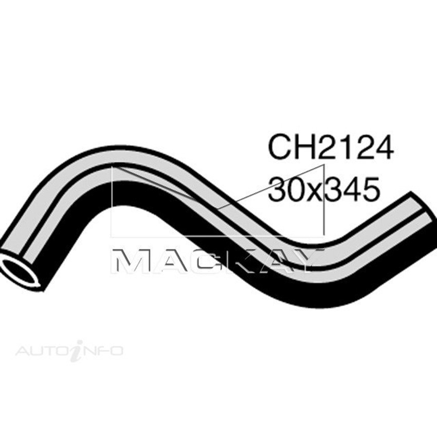 Mackay Radiator Upper Hose For Honda Accord CB 2.2L Petrol Manual/Auto CH2124