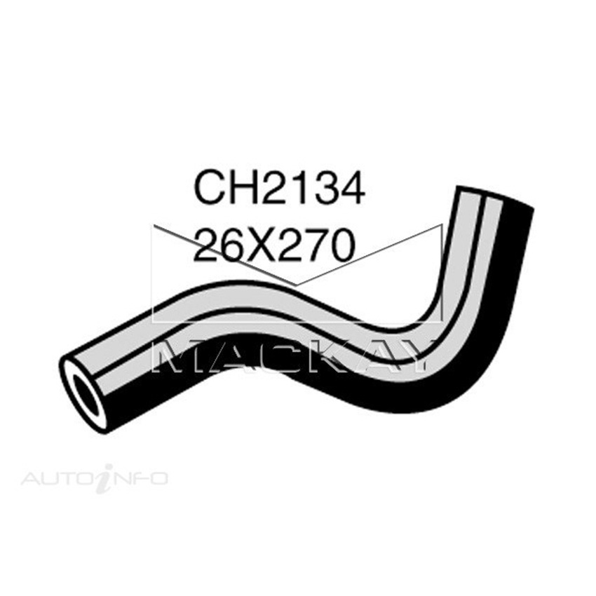 Mackay CH2134 Radiator Upper Hose For Suzuki Vitara SE416 1.6L I4 Ptl Man&Auto