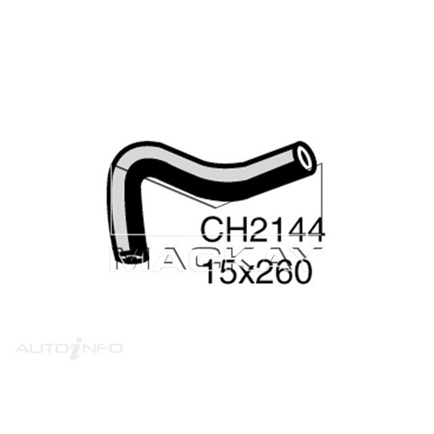 Mackay Heater Hose For Mitsubishi Sigma GK 2.6L Petrol Manual / Auto  CH2144