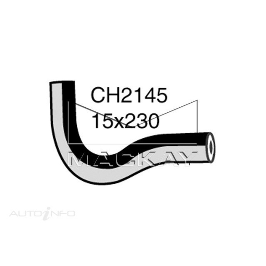 Mackay Heater Hose For Mitsubishi Sigma GK 2.6L Petrol Manual / Auto  CH2145