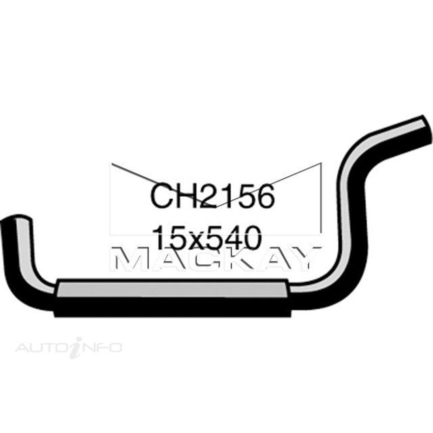 Mackay Heater Hose For Toyota Corolla AE101R 1.6L Petrol Manual & Auto  CH2156