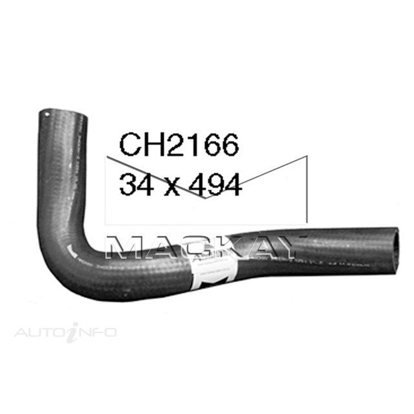 Mackay CH2166 Radiator Lower Hose For Mazda B2600 . 2.6L I4 Petrol Manual/Auto