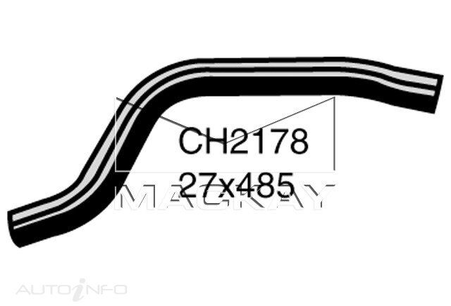 Mackay Radiator Upper Hose For Hyundai Excel X2 1.5L Petrol G4DJ