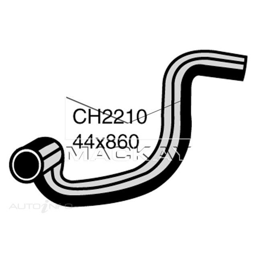 Mackay CH2210 Radiator Lower Hose For Ford F150 . 5.8L V8 Petrol Manual & Auto