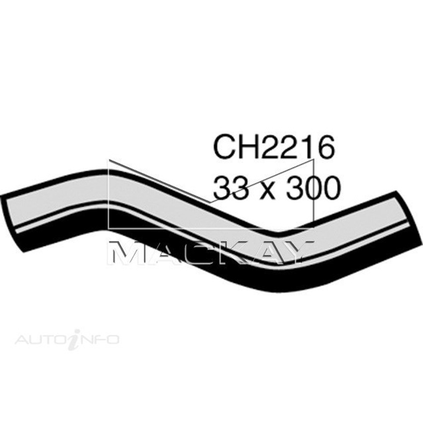 Mackay Radiator Upper Hose For Toyota Corona RT142R 2.4L Petrol Man & Auto