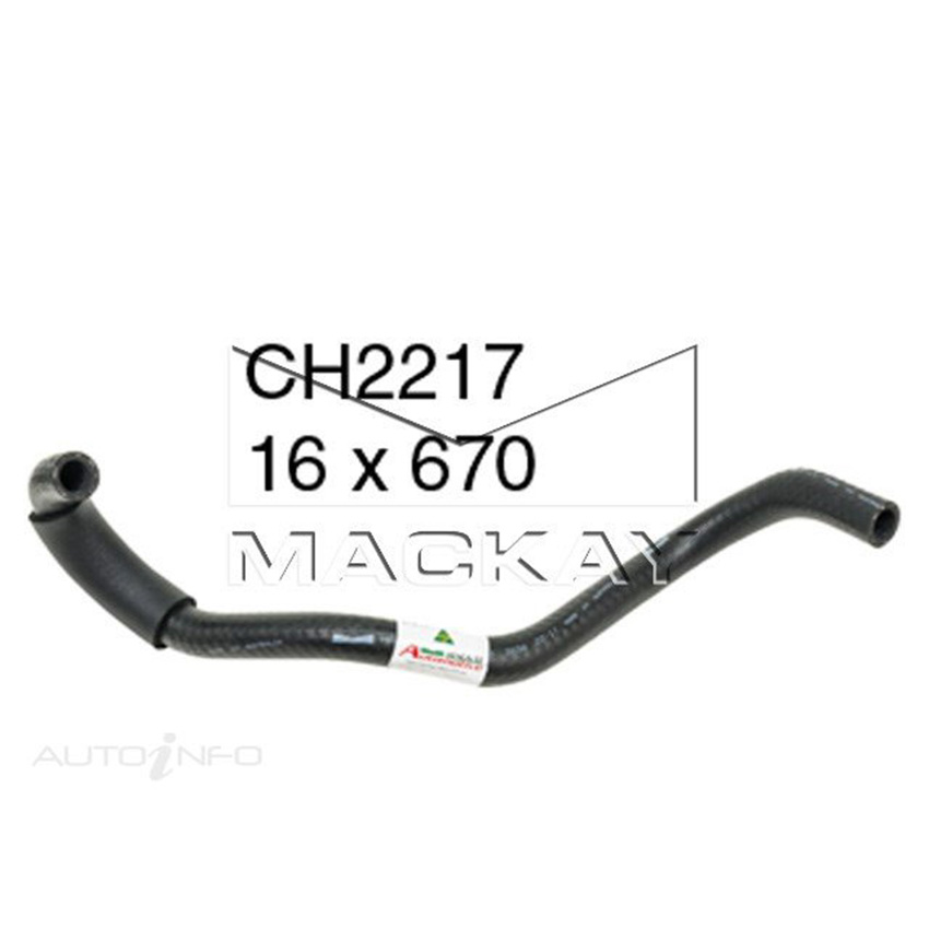 Mackay Heater Hose For Toyota Camry MCV20R 3.0L V6 Petrol Manual & Auto  CH2217