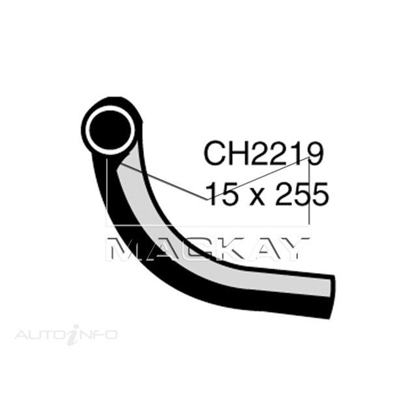 Mackay Heater Hose For Holden Commodore VN 3.8L V6 Petrol Manual / Auto  CH2219