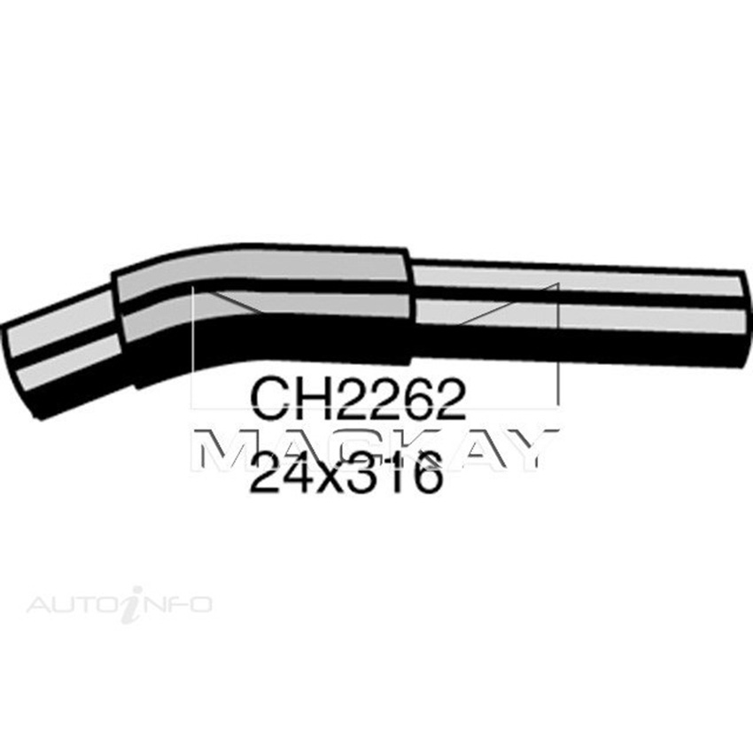 Mackay Engine By Pass Hose For Toyota Camry MCV20R 3.0L V6 Petrol Manual & Auto