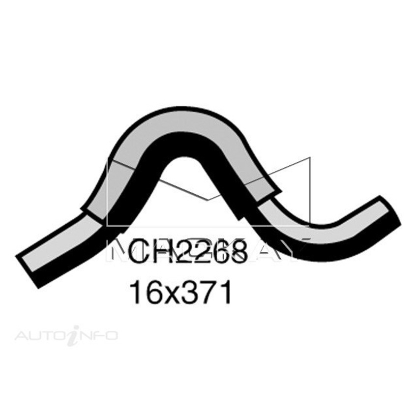 Mackay Heater Hose For Ford Laser KJ 1.6L Petrol Manual & Auto  CH2268