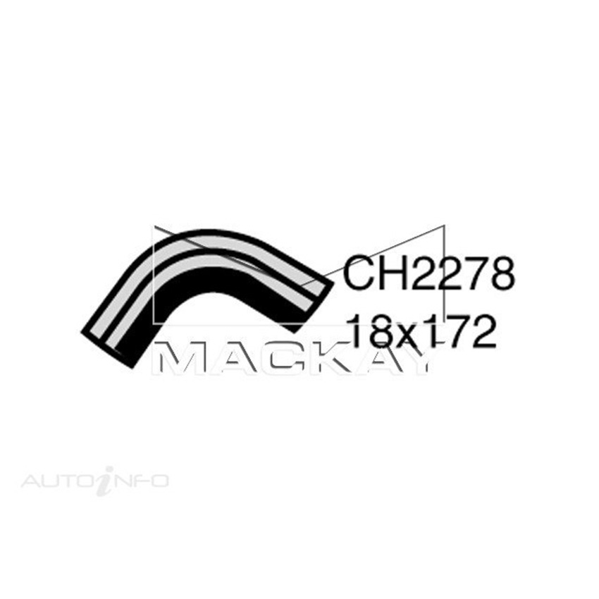 Mackay Engine By Pass Hose For Nissan Maxima J31 3.5L V6 Petrol Manual & Auto