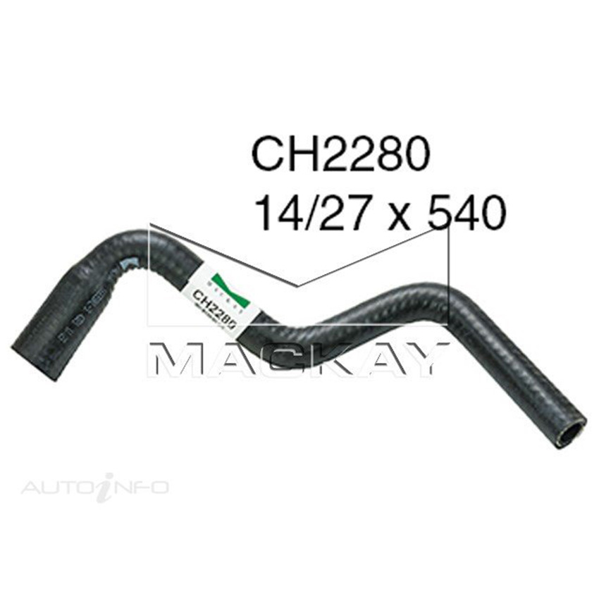 CH2280 Heater Hose for Holden Commodore VT 3.8L V6 Petrol Manual / Auto Mackay