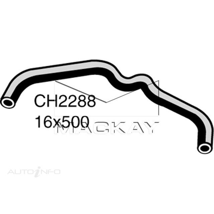Mackay Heater Hose For Nissan Patrol GU 2.8L Turbo Diesel Manual & Auto CH2288