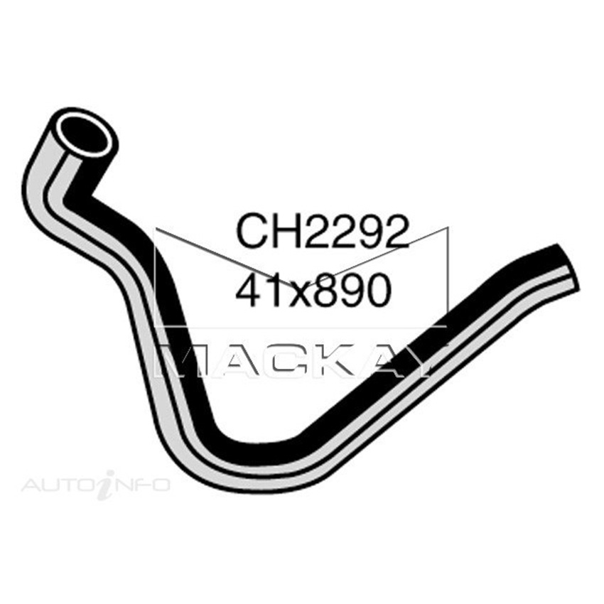 Mackay Radiator Lower Hose For Nissan Patrol GU 2.8L Turbo Dieselan&Auto CH2292