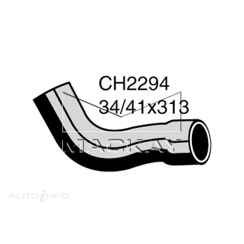 Mackay CH2294 Radiator Lower Hose For Nissan Patrol GU 2.8L I6 Turbo Dslan&Auto