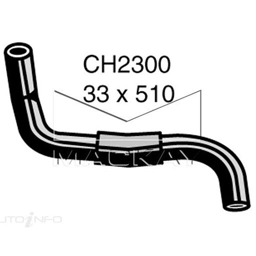 Mackay Radiator Lower Hose For Nissan Navara D21 2.4L Petrol KA24E