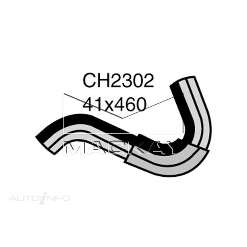Mackay Radiator Lower Hose For Nissan Patrol GQ 2.8L Turbo Dieselan&Auto CH2302