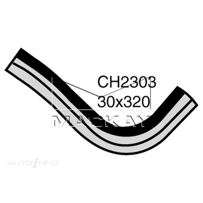 Mackay Radiator Upper Hose For Toyota Sprinter AE86R 1.6L Petrol Man & Auto