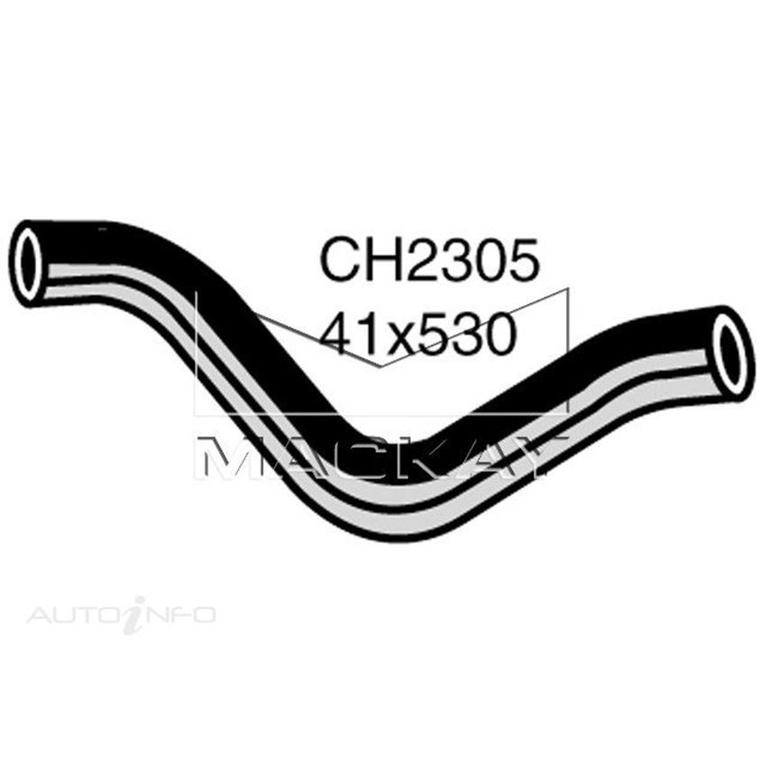Mackay Radiator Lower Hose For Nissan Patrol GQ 2.8L Turbo Dieselan&Auto CH2305