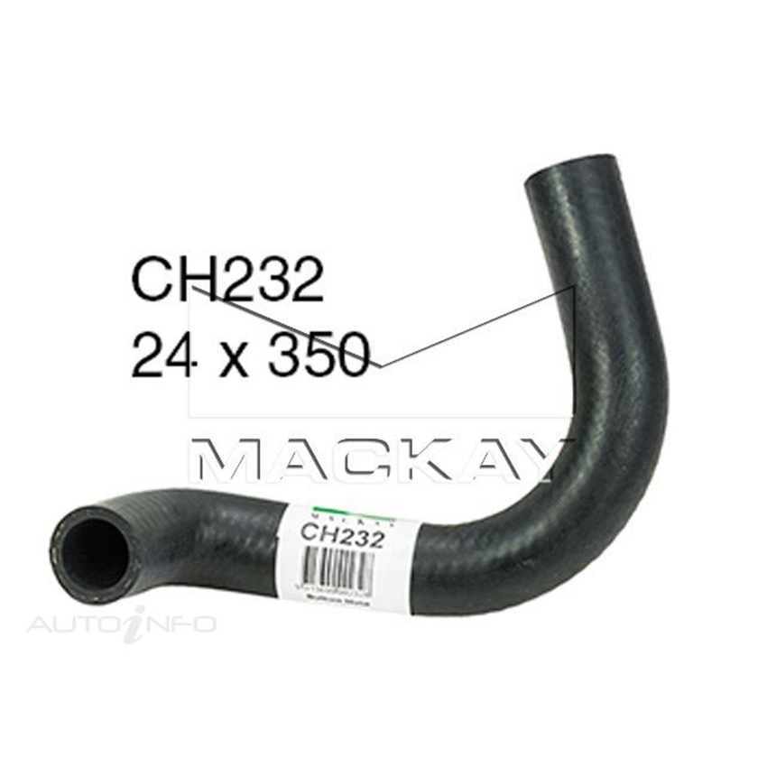 Mackay CH232 Bottom Hose For Morris 5CWT Mini Van 1962-1968 Mackay