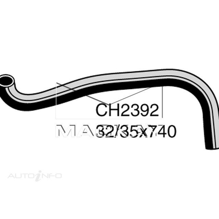 Mackay Bottom Hose For Mercedes-Benz 240D 1974-1976  CH2392