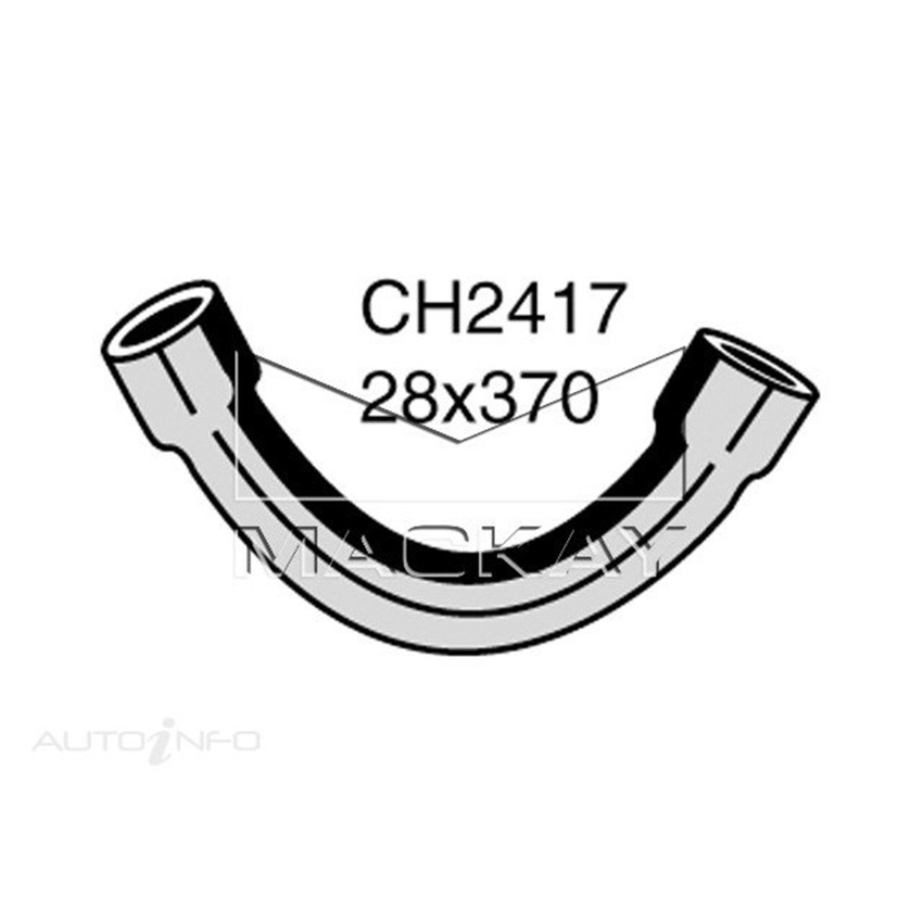 Mackay Bottom Hose For Alfa Romeo Spider Graduate  CH2417