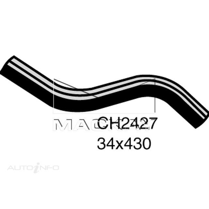 Mackay Radiator Upper Hose For Mitsubishi Magna TR 2.6L Petrol Auto CH2427