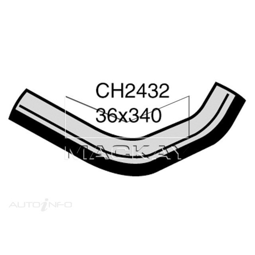 Mackay CH2432 Radiator Upper Hose For Toyota Coaster BB21R 3.4L I4 Dsl Man&Auto