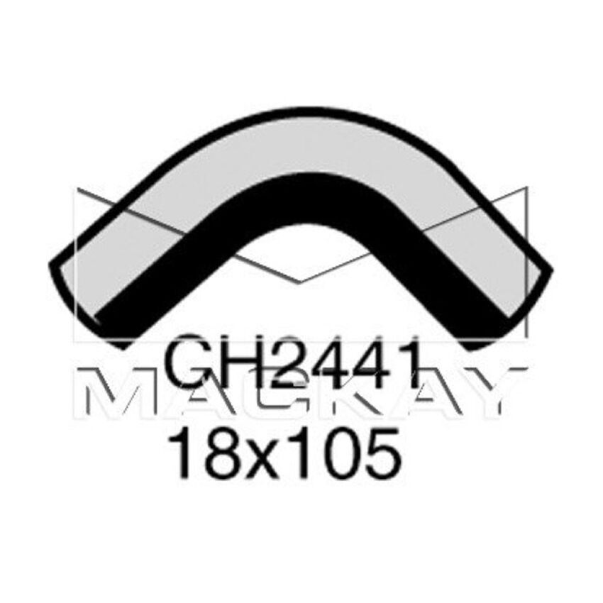 Mackay Heater Hose For Holden Rodeo TF TFR25 TFS25 3.2L Petrol V6 6VD1