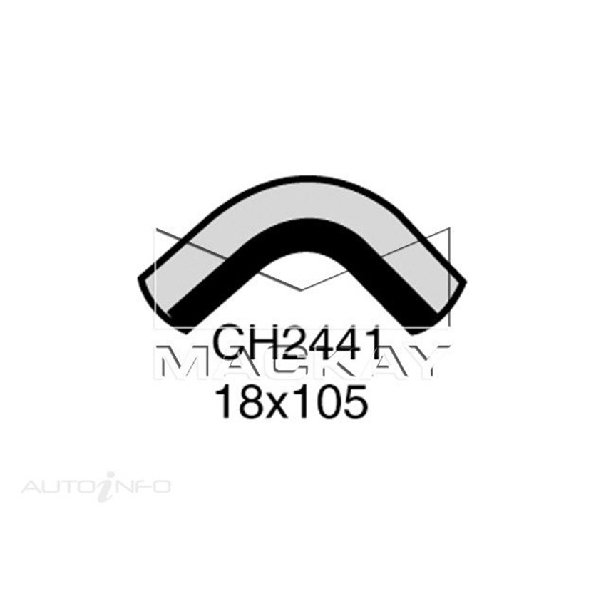 CH2441 Heater Hose for Holden Rodeo TF 3.2L V6 Petrol Manual / Auto Mackay