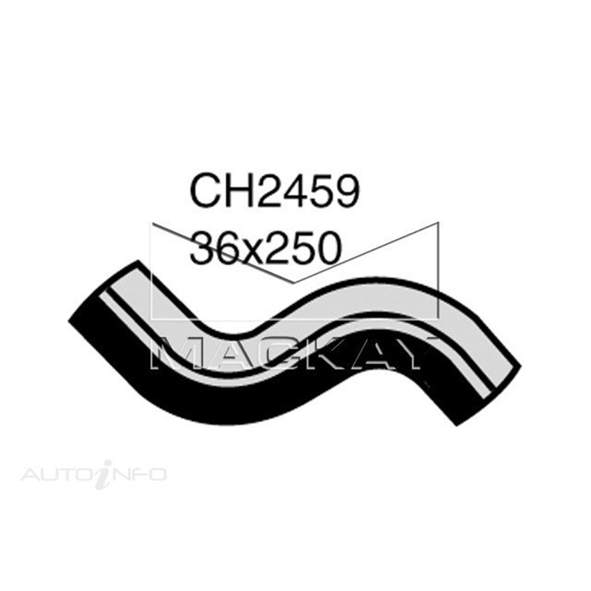 Mackay CH2459 Radiator Upper Hose For Holden Jackaroo U8 3.0L I4 Turbo Dslanual