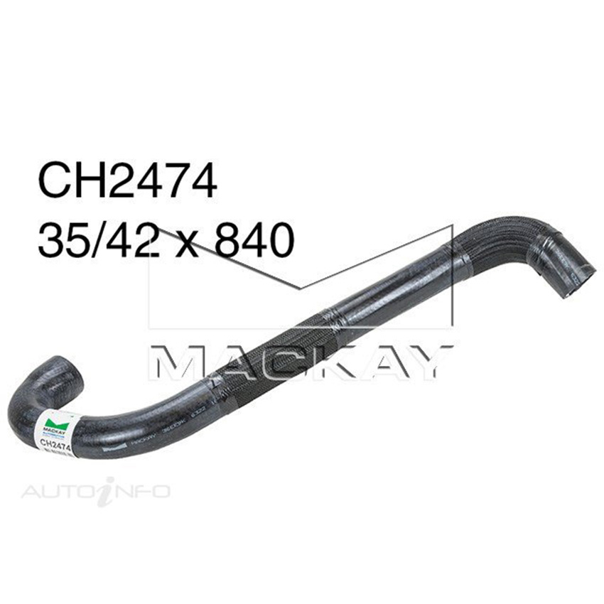 Mackay CH2474 Radiator LW Hose For Ford Falcon AU1 4.9L V8 Petrol Manual & Auto