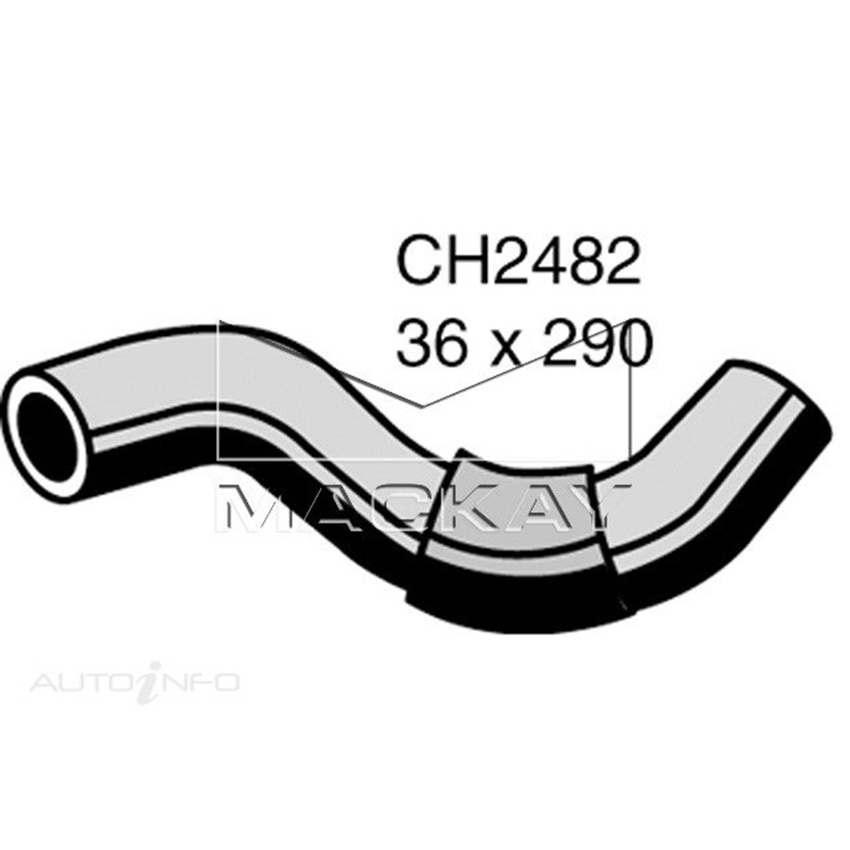  CH2482 Radiator Upper Hose For Subaru Forester SF 2.0L F4 Turbo Ptl Manual