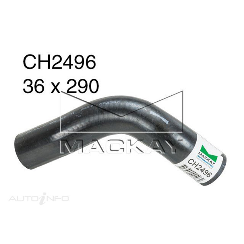 Mackay CH2496 Radiator Lower Hose For Subaru Forester SF 2.0L F4 Ptl Manual/Auto