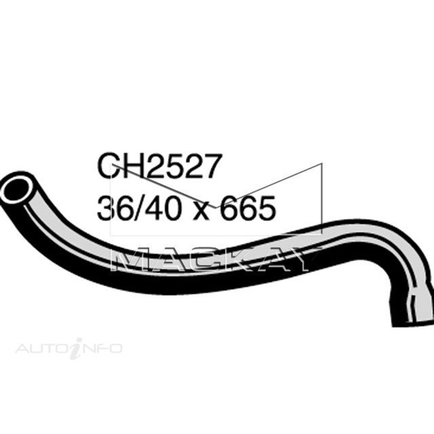  CH2527 Radiator Lower Hose For Toyota LandCruiser UZJ100R 4.7L V8 Ptl Manual
