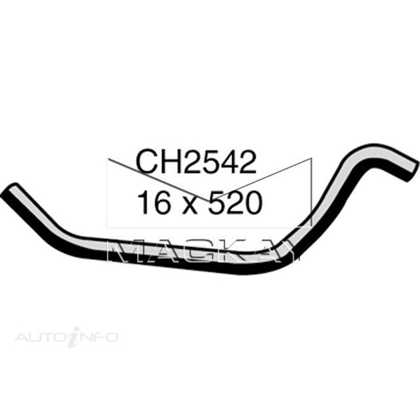 Mackay Heater Hose For Honda Accord CD 2.2L Petrol Manual / Auto  CH2542