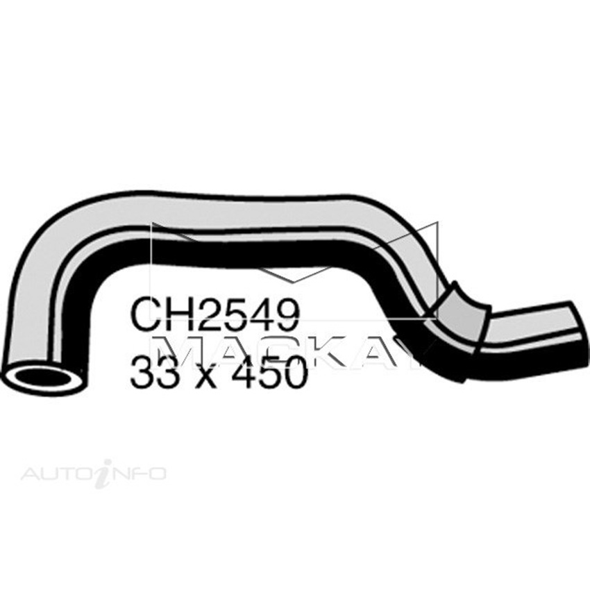 Mackay Radiator Upper Hose For Nissan Navara D21 2.4L Petrol Man/ Auto