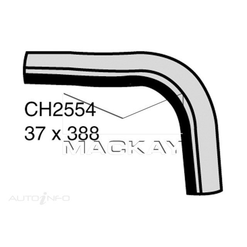  CH2554 Radiator Upper Hose For Toyota LandCruiser FJ80R 4.0L I6 Ptl Man&Auto