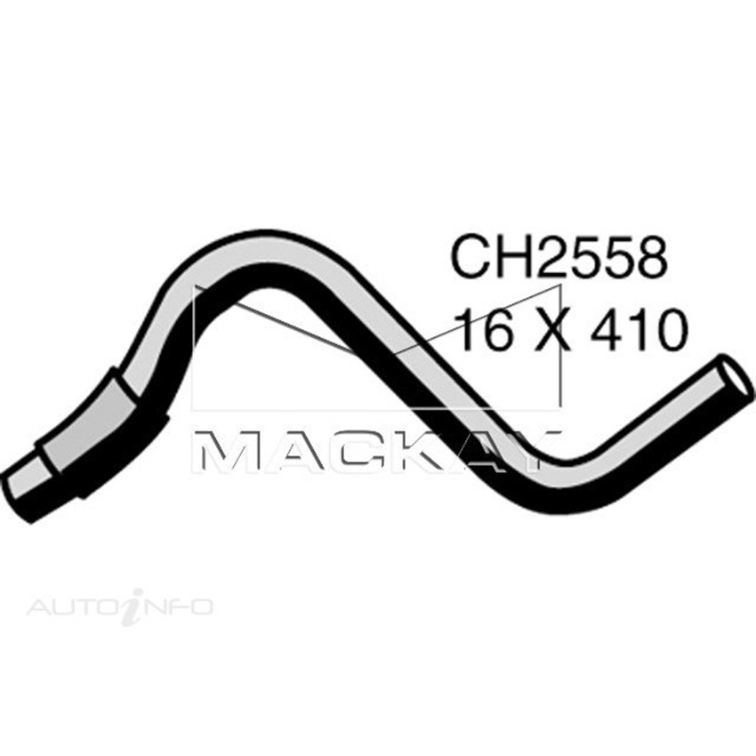Mackay Heater Hose For Mitsubishi Lancer CE 1.5L Petrol Manual / Auto  CH2558