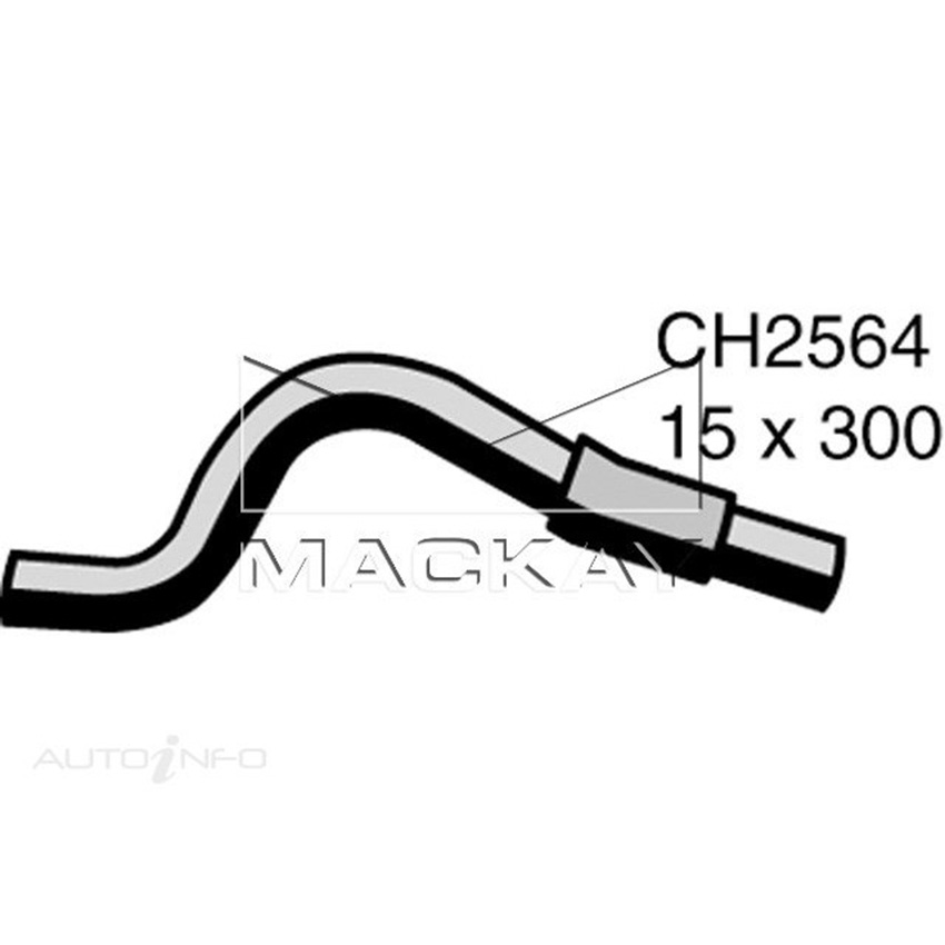Mackay Heater Hose For Mitsubishi Lancer CE 1.5L Petrol Manual / Auto  CH2564